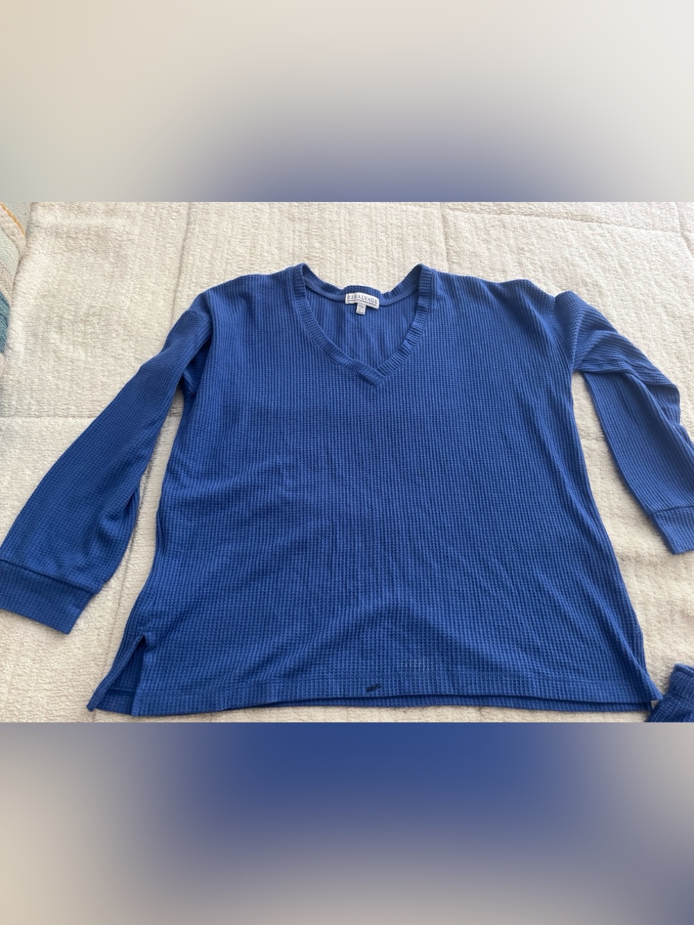 P.J. Salvage Men's Royal Blue V-Neck Sweater